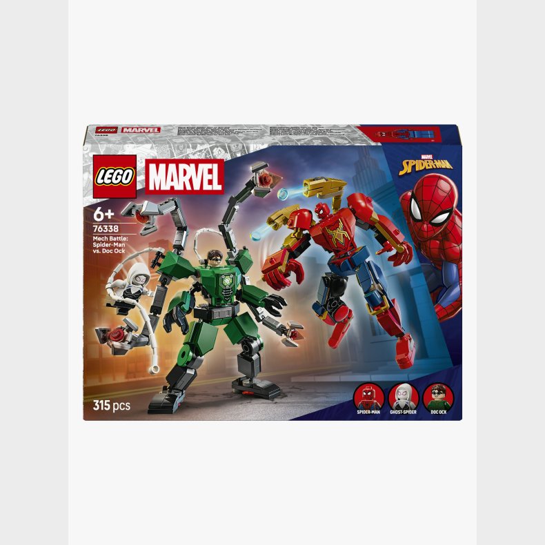 LEGO Super Heroes 76338 Mech-kamp: Spider-Man mod Doc Ock