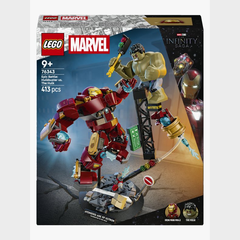 LEGO Super Heroes 76343 Episk kamp: Hulkbuster mod Hulk
