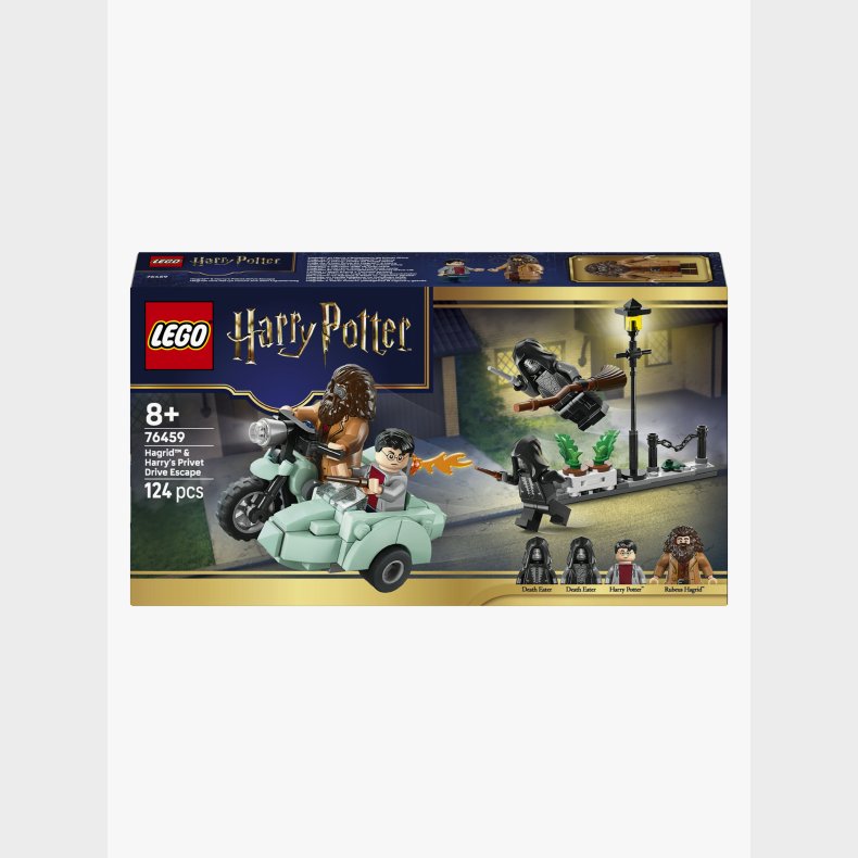 LEGO Harry Potter 76459 Hagrid og Harrys flugt fra Ligusterv�nget
