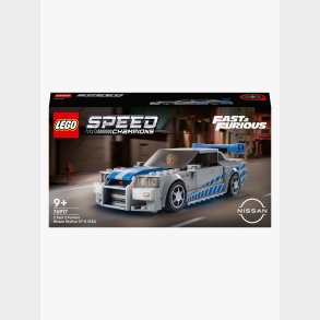 LEGO Speed Champions 76917 2 Fast 2 Furious Nissan Skyline GT-R R34