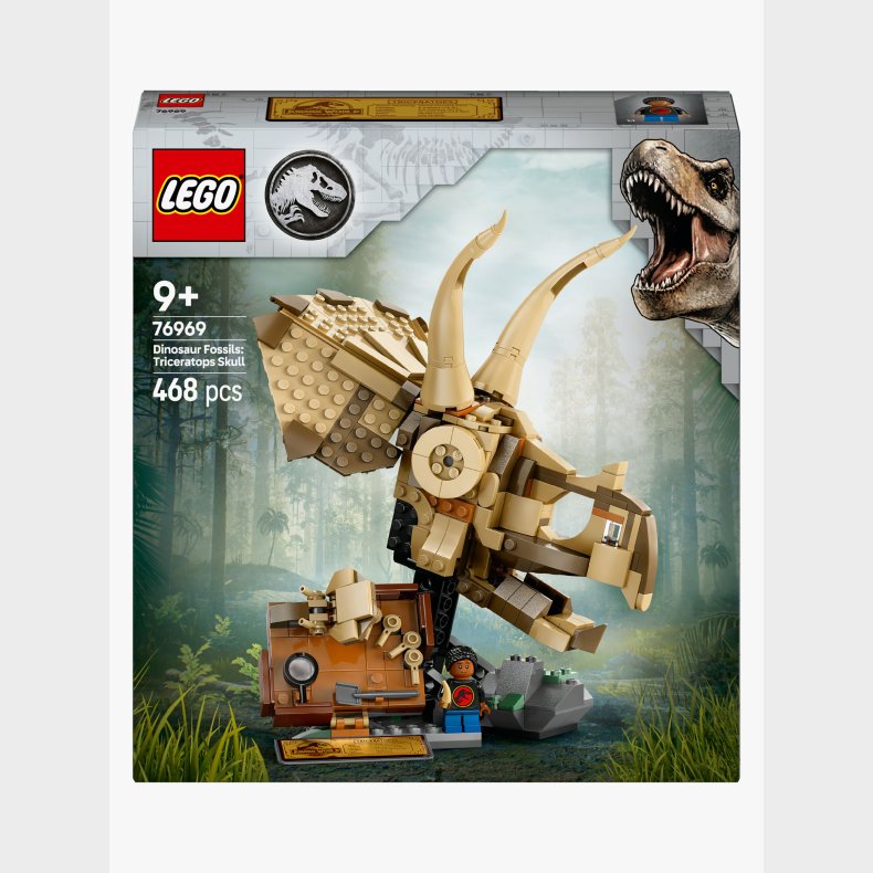 LEGO Jurassic World 76969 Dinosaurfossiler: Triceratops-kranium