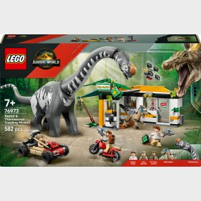 LEGO Jurassic World 76973 Sporingsmission: Raptor og titanosaurus