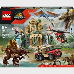 LEGO Jurassic World 76976 Luftmission: Spinosaurus og quetzalcoatlus