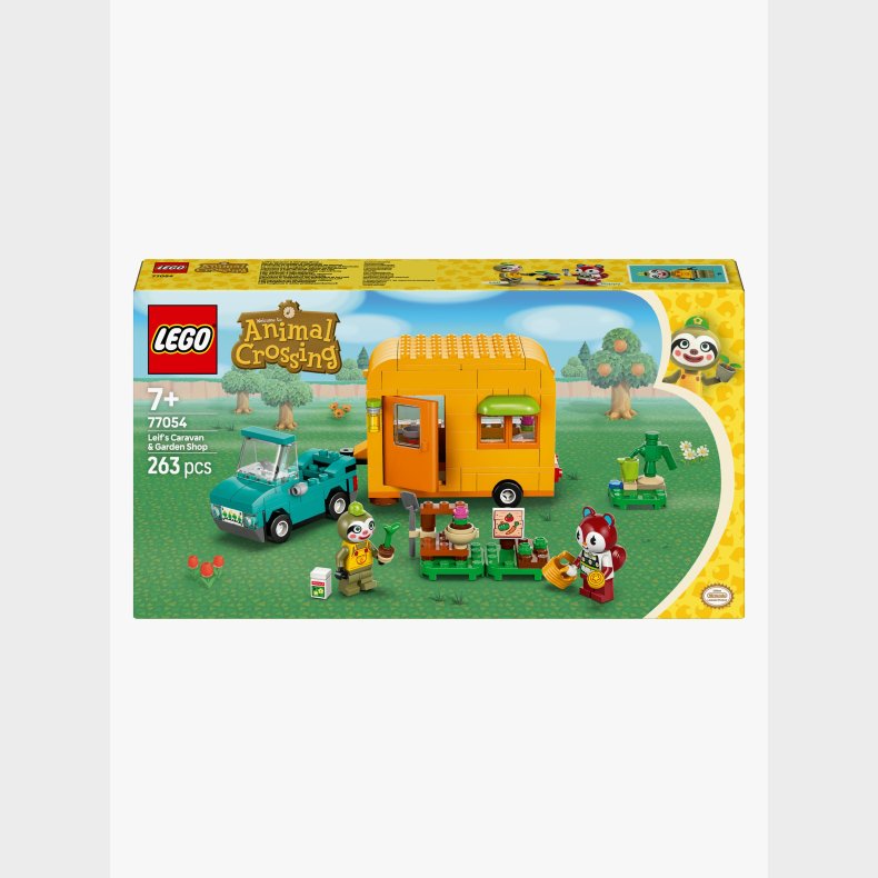 LEGO Animal Crossing 77054 Leif med campingvogn og havebutik