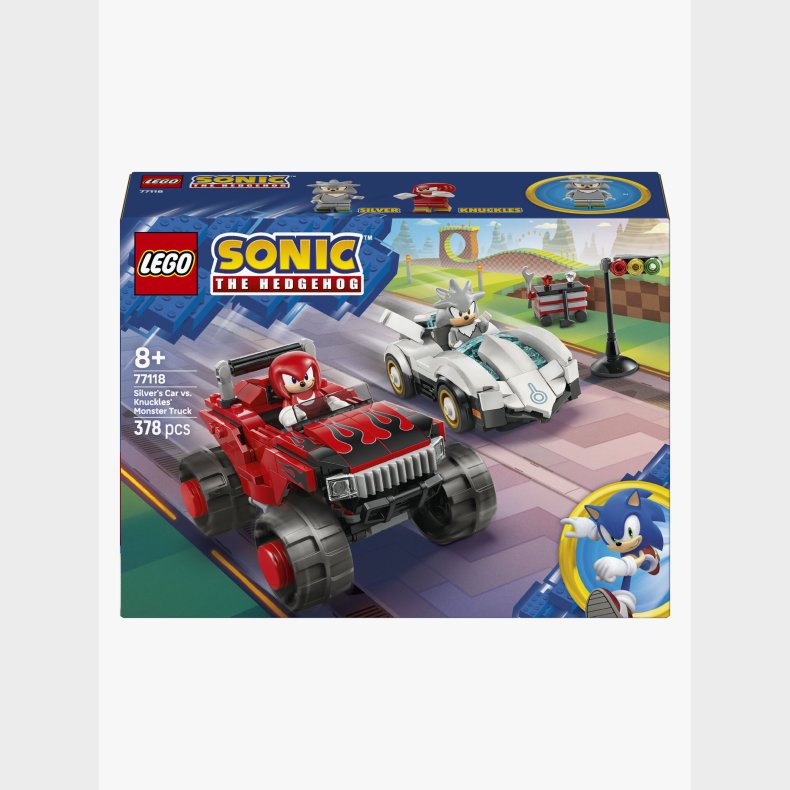 LEGO Sonic 77118 Silvers bil mod Knuckles' monstertruck