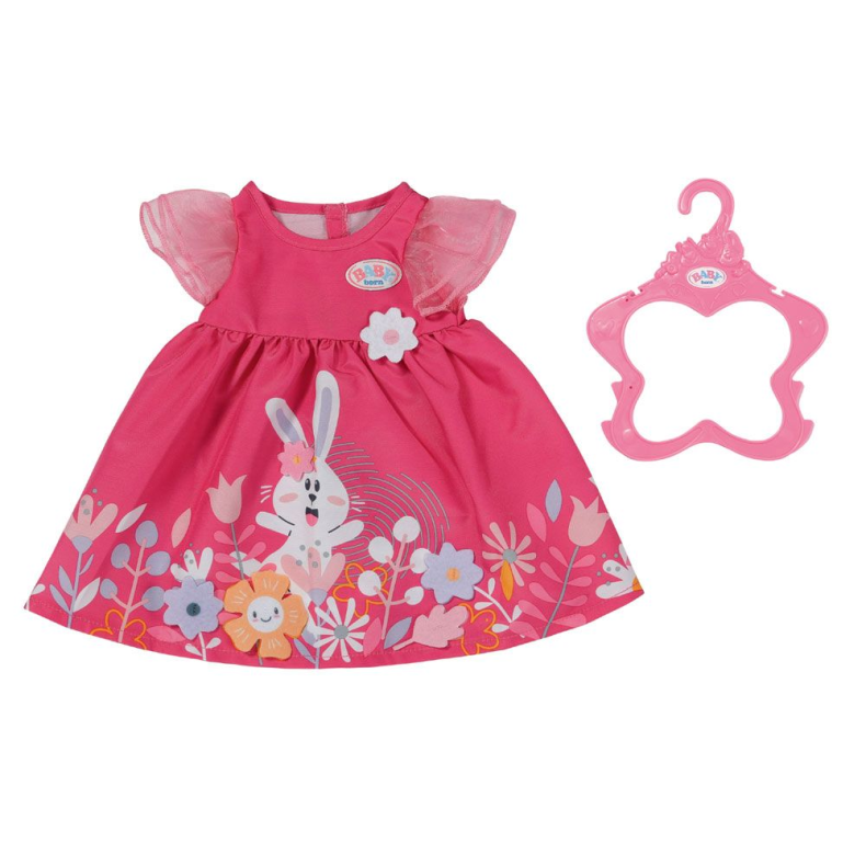 BABY born Blomstret Kjole 43 cm