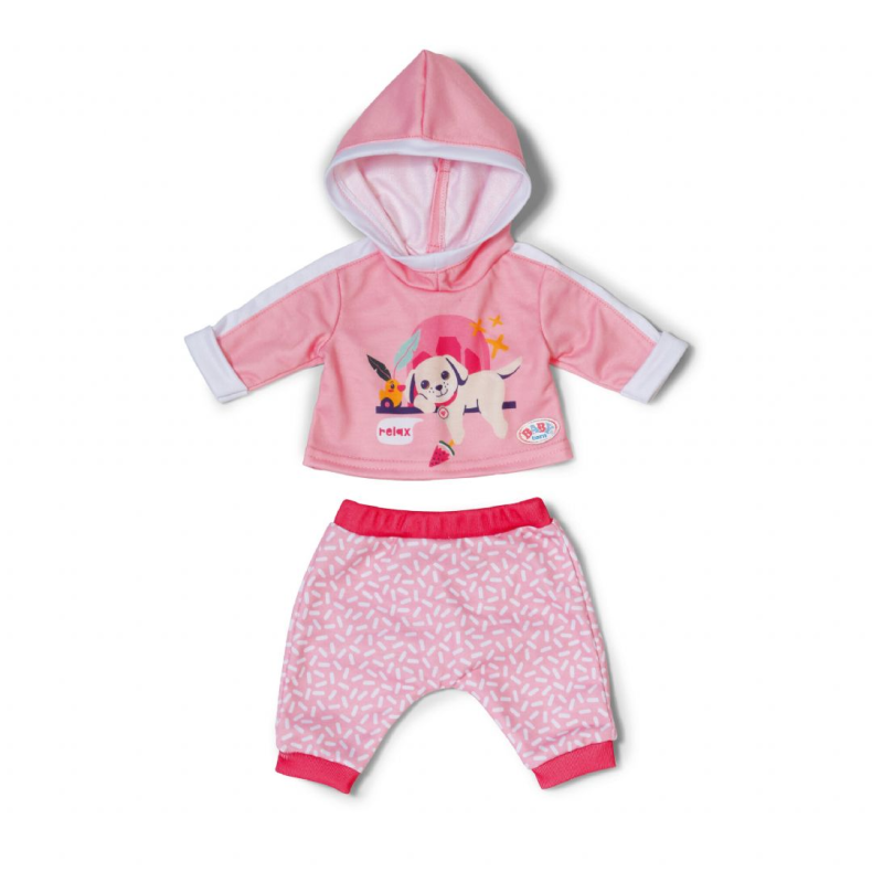 Baby Born Joggings�t Suit Pink 43cm