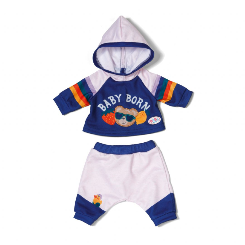 Baby Born Joggings�t Suit Navy 43cm