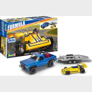 78 Chevy 4x4 Pickup With Go-kart 1:25 - 14581 - Revell