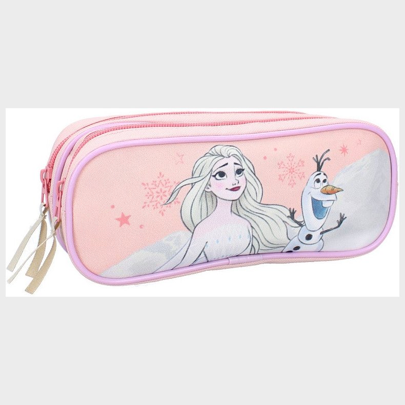 Disney Frozen 2 Dobbelt Penalhus It's All Magic, Pink