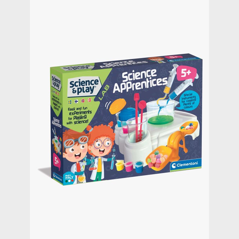 Clementoni Junior Eksperimentkasse Science Apprentices