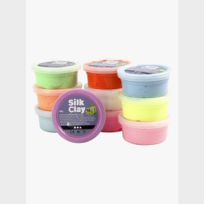 Silk Clay Blandede Farver Basic 2