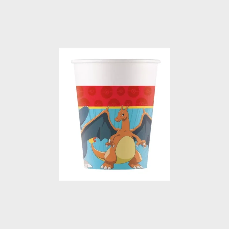 Pokmon krus - Next generation - 8 stk.