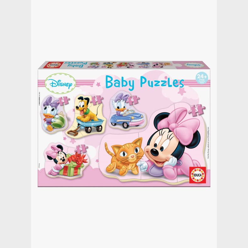 Educa Disney Minnie Mouse Puslespil 5-i-1