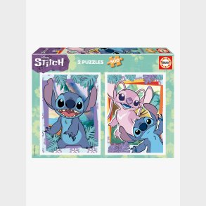 Educa Disney Stitch Puslespil 2x500 Brikker