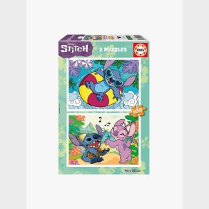 Educa Stitch Puslespil 2x100 Brikker