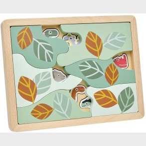 Moover Toys Gemte Dinosaurer Puslespil 6 Brikker