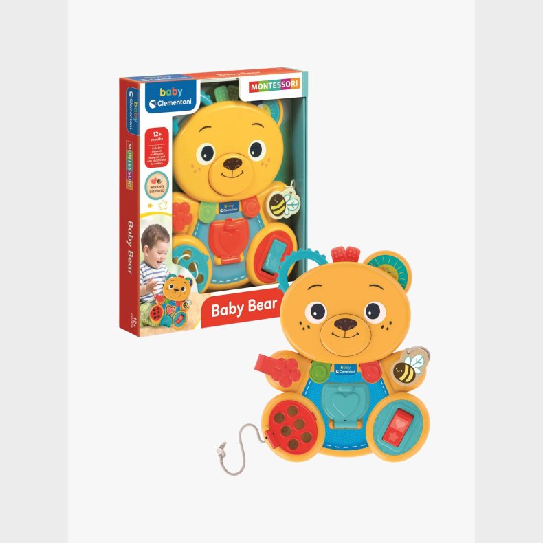 Clementoni Baby Montessori Aktivitetslegetj Bjrn