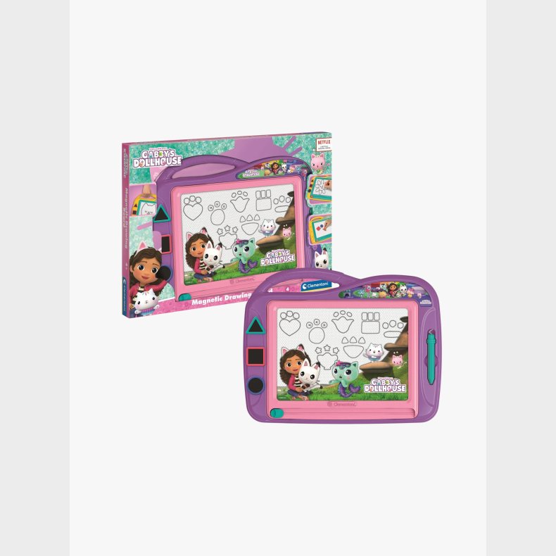 Clementoni Magnetisk Tavle Gabby's Dollhouse