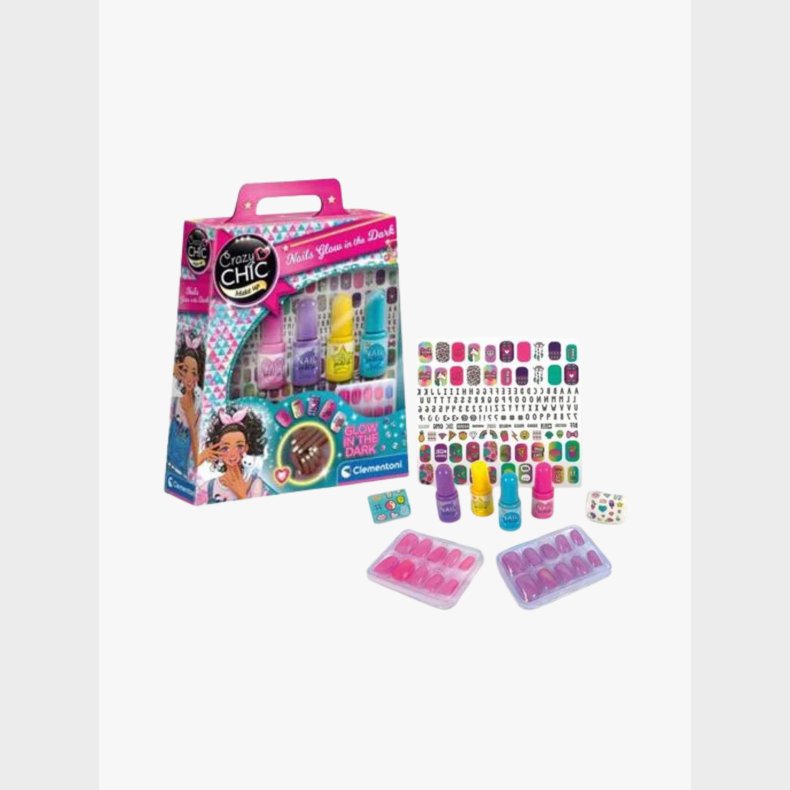Clementoni Crazy Chic Neglest Glow in the dark
