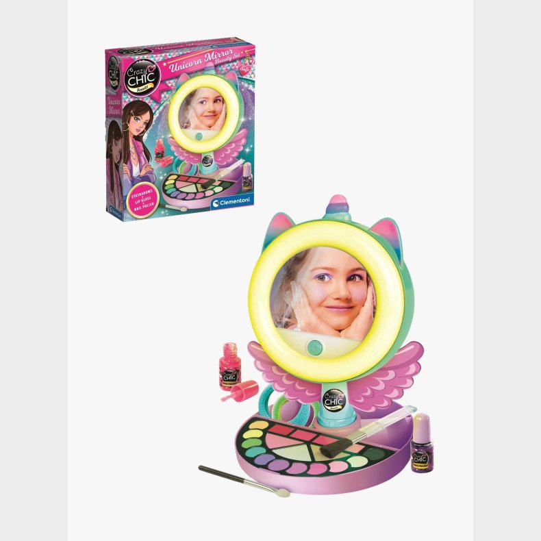 Clementoni Crazy Chic Makeupspejl Enhjrning