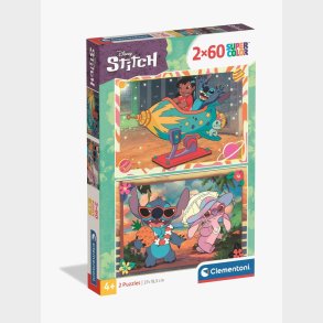 Clementoni Disney Stitch Puslespil 2-i-1