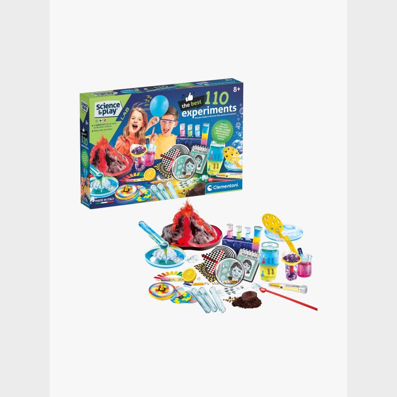 Clementoni Science &  Play 110 Eksperiment Forskerst