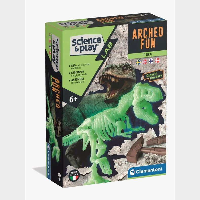 Clementoni Science &  Play Udgravningsst T-Rex
