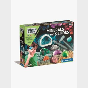 Clementoni Science &  Play Forskerst Mineraler