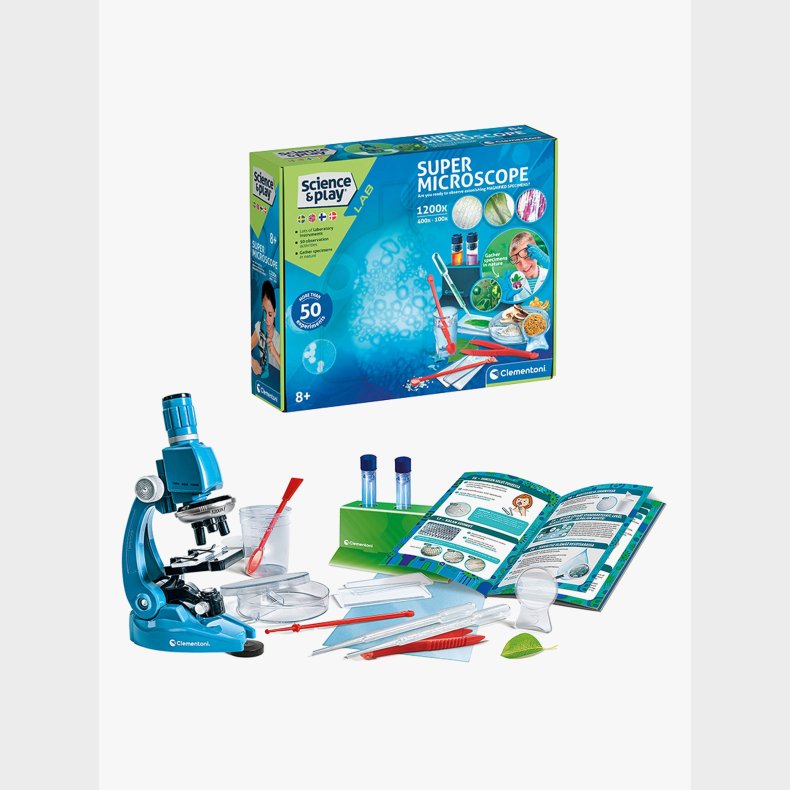 Clementoni Science &  Play Forskerst Mikroskop