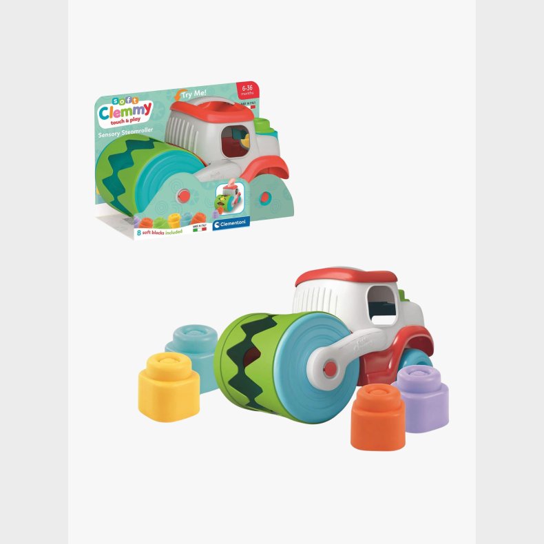 Clementoni Soft Clemmy  Sensorisk Blokrulle
