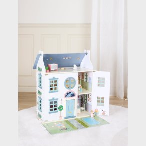 Alice &  Fox Dukkehus med M�bler &  4 Dukker, Bl�