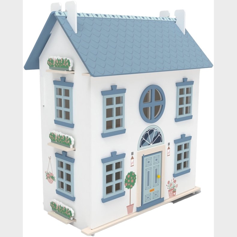 Alice &  Fox Dukkehus med Mbel &  4 Dukker, Gr