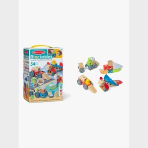Melissa &  Doug Blockables Bygges�t Transportmiddel 54 Dele