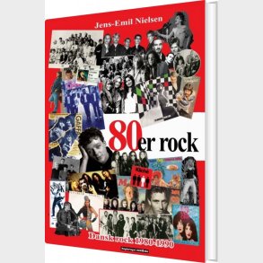 80er Rock - Jens-emil Nielsen - Bog
