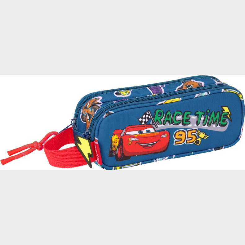 Disney Cars Dobbelt Penalhus Racing, Mrkebl
