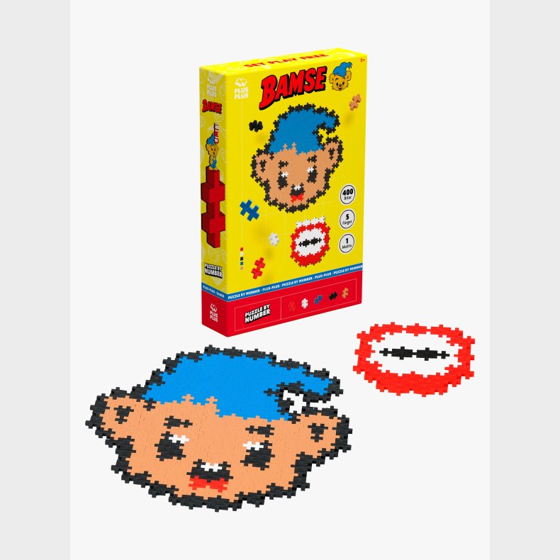 Plus-Plus Bamse &  Dunderhonung Bygges�t 400 Dele