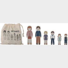 Bloomingville MINI Trfigurer Familien Wilton 6 Stk.