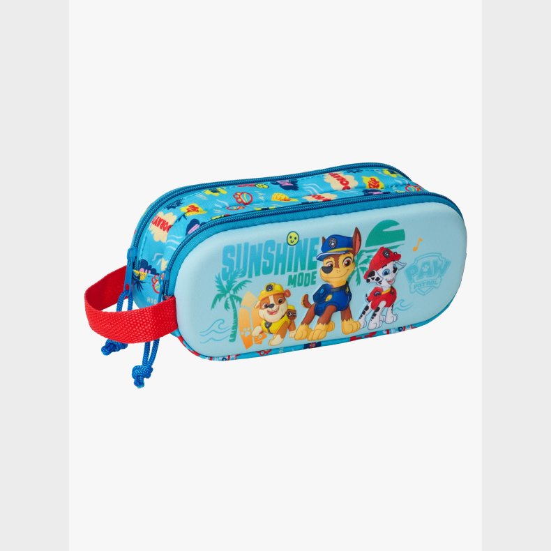Paw Patrol 3D Dobbelt Penalhus, Lysebl�