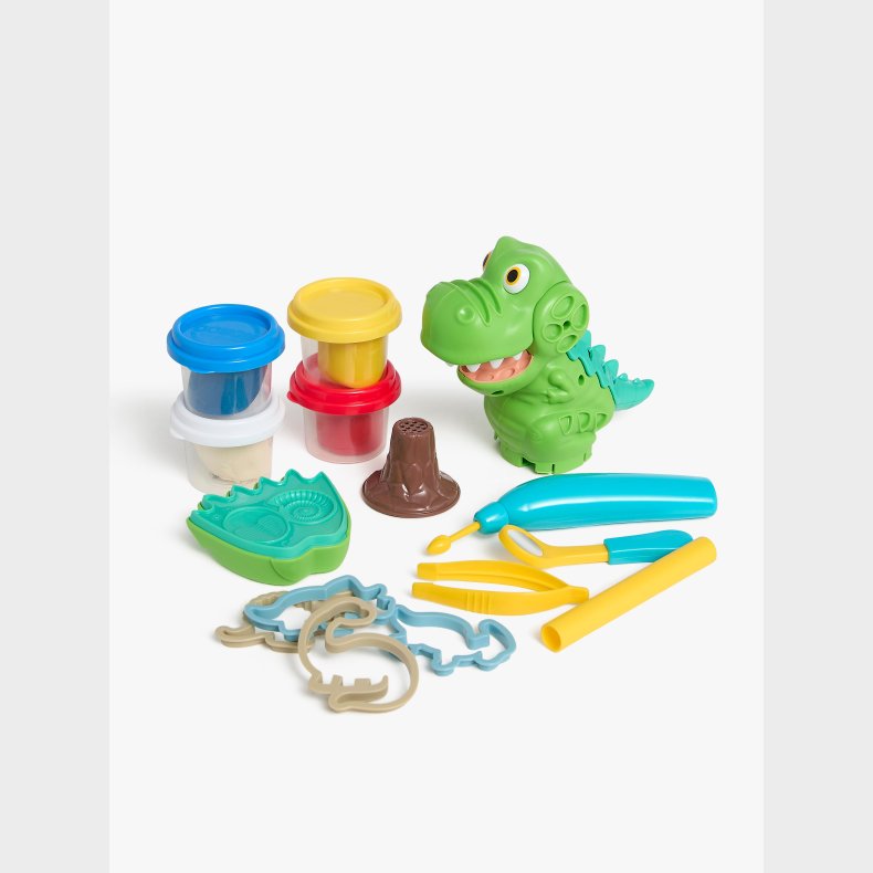 Fippla Dentist Dino Modellervoks 16 Dele