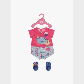 Baby Born Dukket�j Badepyjamas m. Sko 43 Cm