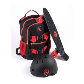 Rygsk Med Skateboard, Sort - Skateboard - Legekammeraten.dk