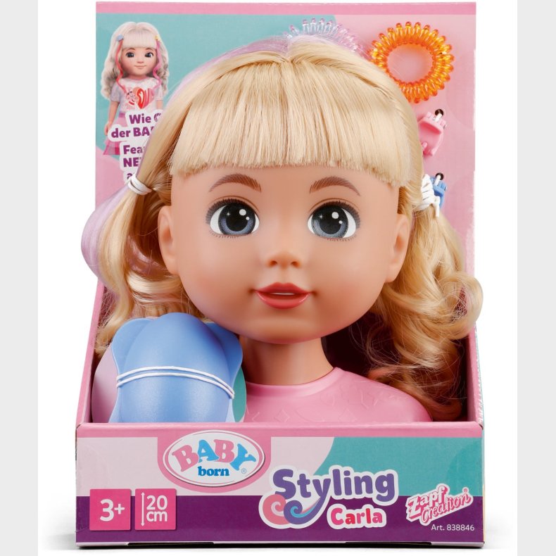 Baby Born Fris�r- og Sminkedukke Carla