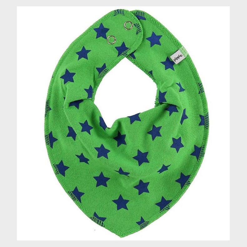 Pippi Savlesmk - Spids - Grn m. Bl stjerner