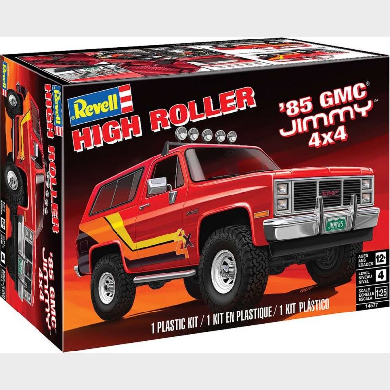 Revell - High Roller 85 Gmc Jimmy 4x4 Byggest - 1:25 - 14577