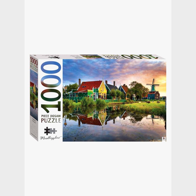 Mindbogglers Puslespil Zaandam Holland 1000 Brikker