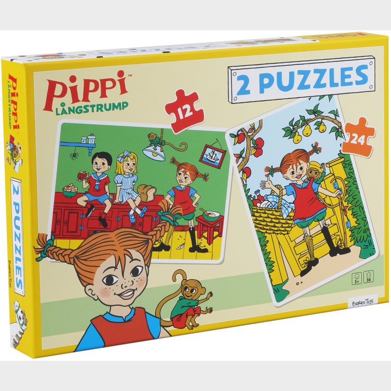 Pippi Langstrmpe Puslespil 2-i-1