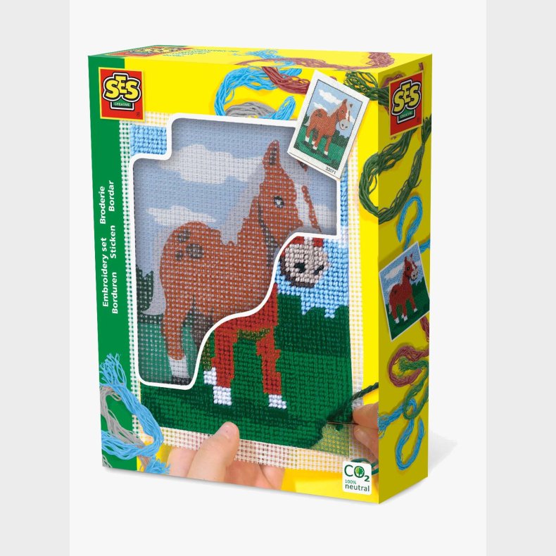 SES Broderi Kreas�t Hest