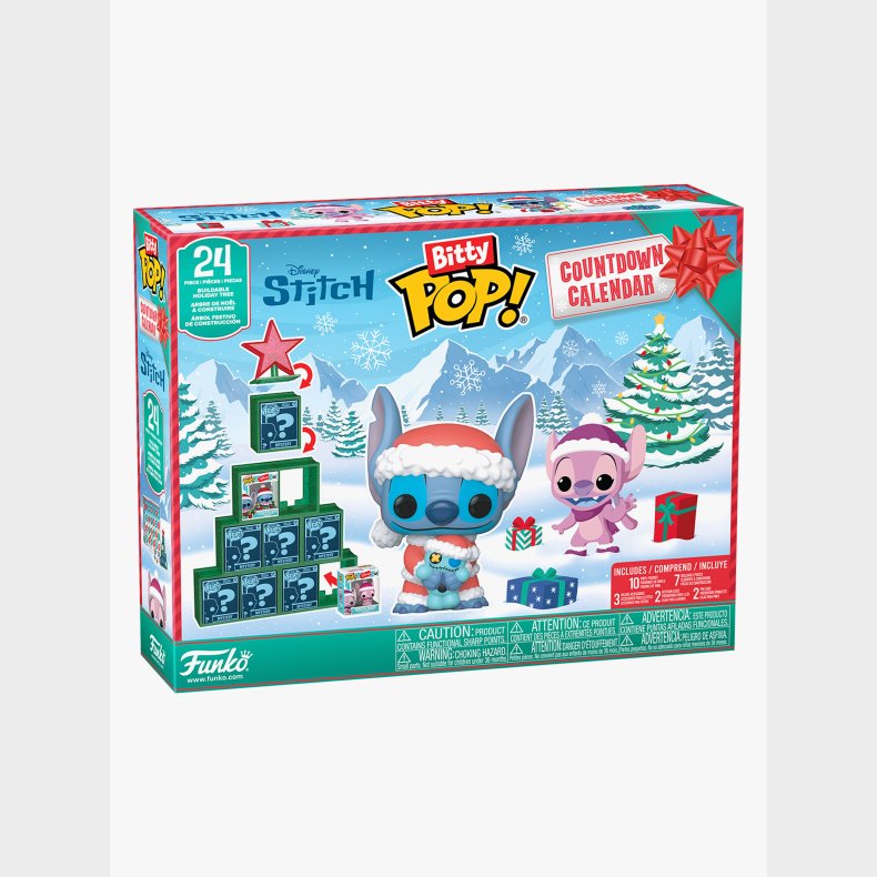 Funko Bitty Julekalender Disney Stich Holiday 2025