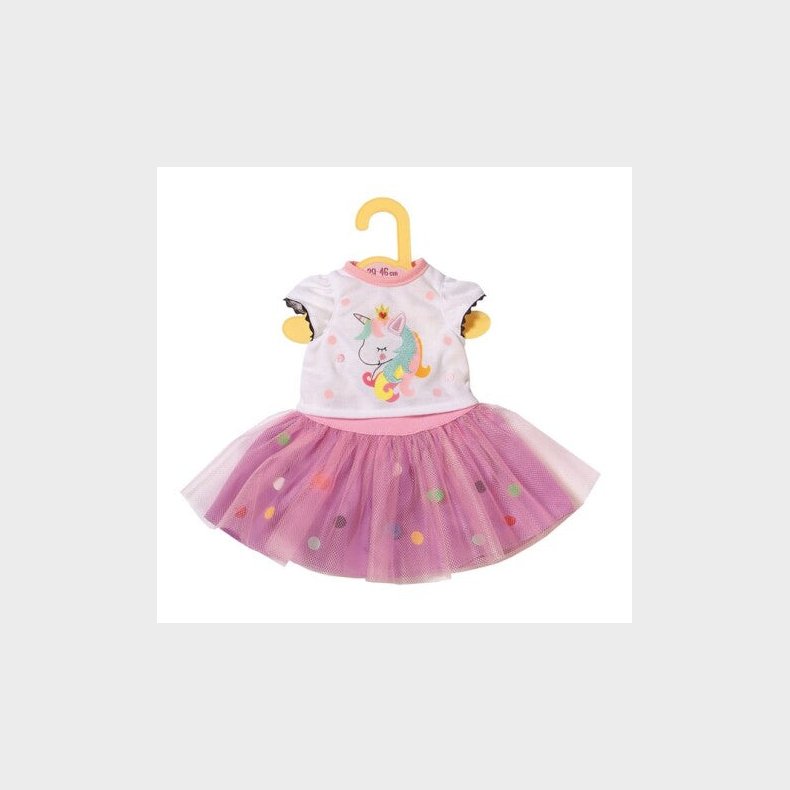 Dolly Moda Enhjrning Bluse og Tylskirt 39-46 cm - Tj og tilbehr - Legekammeraten.dk